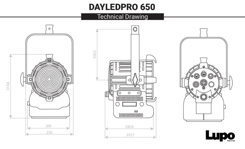 Code 301 D PRO - DayledPRO 1000 (5600 K)